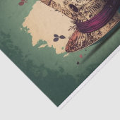 Tea Party Alice in wonderland gekke hatter Tissuepapier (Detail)