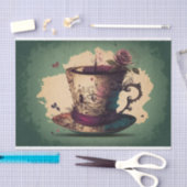 Tea Party Alice in wonderland gekke hatter Tissuepapier (Craft)