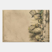 Tea Party Alice in Wonderland Inpakpapier Vel (Voorkant 2)