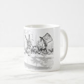 Tea Party  Alice in Wonderland Mok (Voorkant rechts)