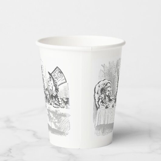 Tea Party  Alice in Wonderland Papieren beker (Rechts)
