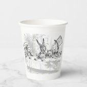 Tea Party  Alice in Wonderland Papieren beker (Voorkant)