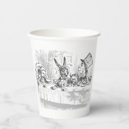 Tea Party  Alice in Wonderland Papieren beker