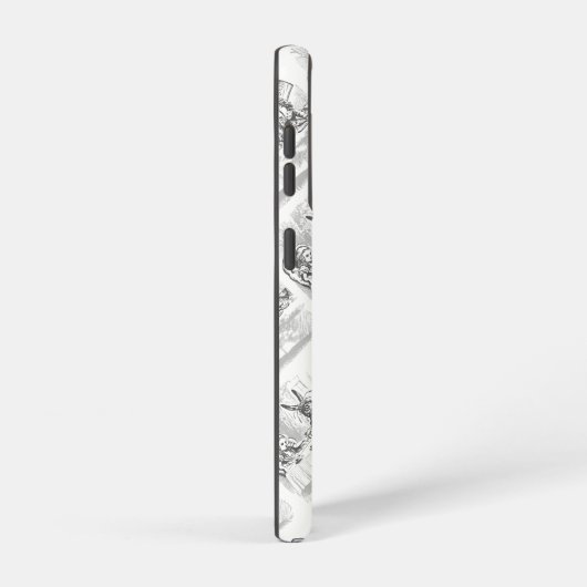 Tea Party  Alice in Wonderland Samsung Galaxy Hoesje (Rechterkant)