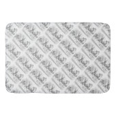 Tea Party Alice in Wonderland Thed Bath Mat (Voorkant)