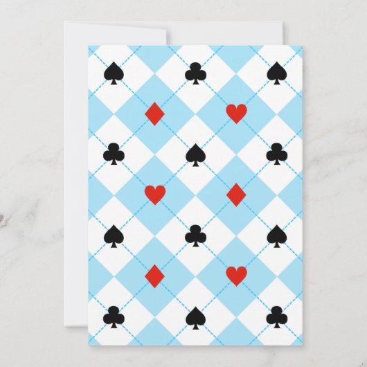 Tea Party Alice in Wonderland Verjaardagsfeest Kaart (Achterkant)