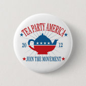 Tea Party America Button (Voorkant)