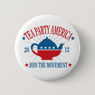 Tea Party America Button