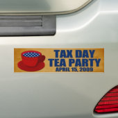 Tea Party April 15, 2009 Bumpersticker (Op auto)