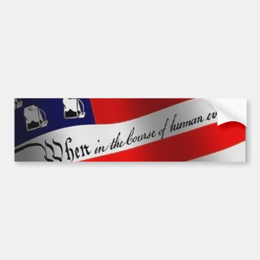 Tea Party April 15, 2009 Bumpersticker (Voorkant)