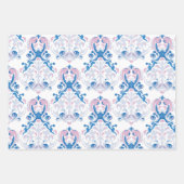 Tea party baby shower Baby brouwt Inpakpapier Vel (Voorkant 3)