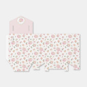 Tea Party Baby shower Favoriet Cadeaubox Bedankdoosjes (Uitgevouwen)