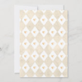 Tea Party Baby shower genderneutraal Baby brouwen Kaart (Achterkant)