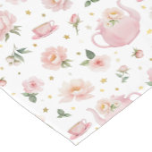 Tea Party Baby shower Tafelloper (Hoek)