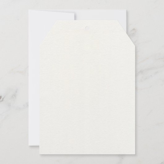 Tea Party Baby shower uitnodiging (Achterkant)