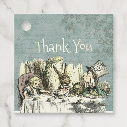  Tea Party Bedankjes Labels (Voorkant)