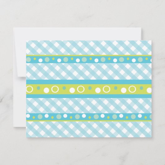 Tea Party Bedotted Kaart (Achterkant)