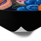 Tea Party behandelt ART PRINT Alice in Wonderland (Hoek)