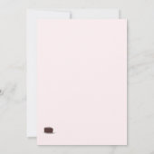 Tea Party Birthday Kaart (Achterkant)