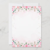 Tea Party Birthday Kaart (Achterkant)