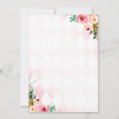 Tea Party Birthday Kaart (Achterkant)