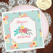 Tea Party Birthday Servet