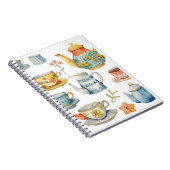 Tea Party - Blank Notitieboek (Rechterzijde)