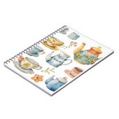 Tea Party - Blank Notitieboek (Linkerzijde)