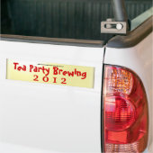Tea Party Brewing Bumpersticker (Op Truck)