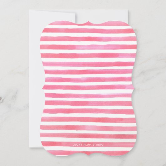 Tea Party Bridal Shower Invitation Kaart (Achterkant)