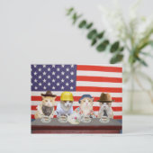 Tea Party Briefkaart (Staand voorkant)