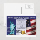 Tea Party Briefkaart (Voorkant / Achterkant)