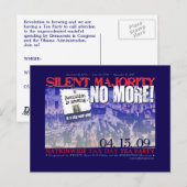 Tea Party Briefkaart (Voorkant / Achterkant)