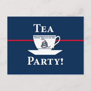 Tea Party. Briefkaart