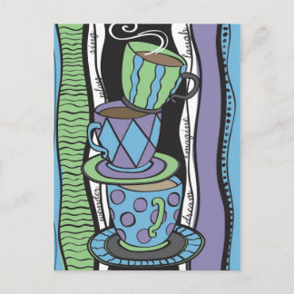 Tea Party Briefkaart