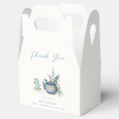 Tea Party Brouwen Baby shower Bedankdoosjes (Geopend)