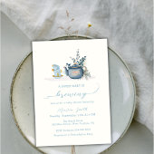  Tea Party Brouwen Baby shower Kaart