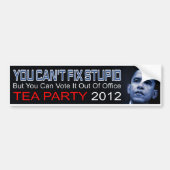 Tea Party Bumpersticker (Voorkant)