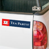 Tea Party. Bumpersticker (Op Truck)