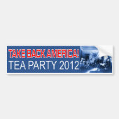 Tea Party Bumpersticker (Voorkant)