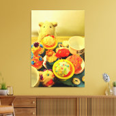 Tea Party Canvas Afdruk (Insitu (Woonkamer))