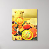 Tea Party Canvas Afdruk (Voorkant)