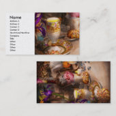Tea Party - De magie van een theefeestje Visitekaartje (Voorkant / Achterkant)