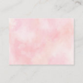 Tea Party Display Shower Kaart - Liefde is Brouwen (Achterkant)