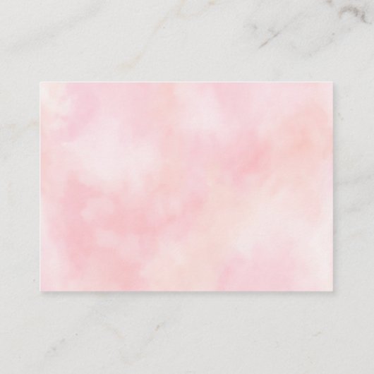 Tea Party Display Shower Kaart - Liefde is Brouwen (Achterkant)