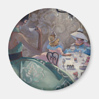 Tea Party door Trish Biddle Magneet