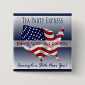 Tea Party Express Button (Voorkant)