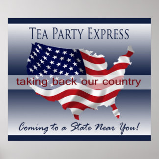 Tea Party Express Poster