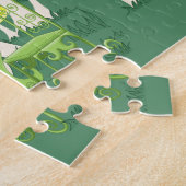 Tea Party Fairy, Watch en paddenstoelen Legpuzzel (Zijkant)