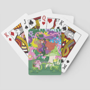 Tea Party Fairy,  Watch en paddenstoelen Pokerkaarten